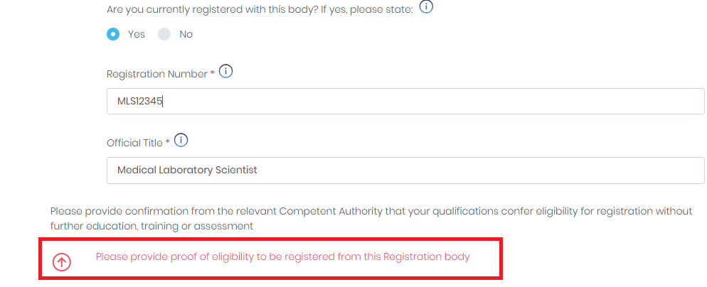 CORU Recognition Application For Medical Lab Scientists: Step-by-Step ...